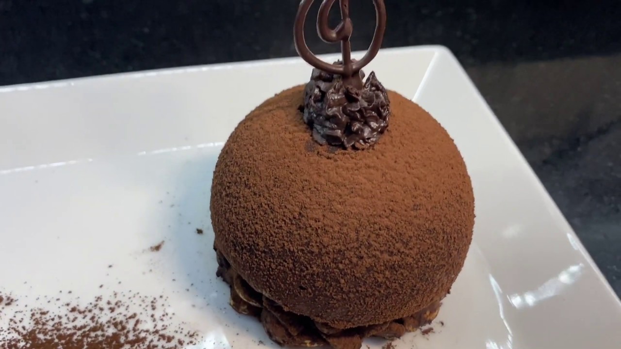 Chocolate Mousse Cake I تورتة موس شيكولاته