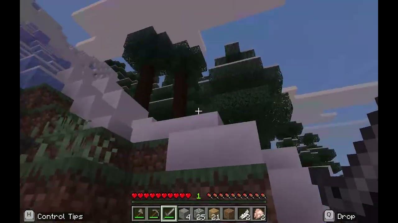 Starting a minecraft world with my best friend!!