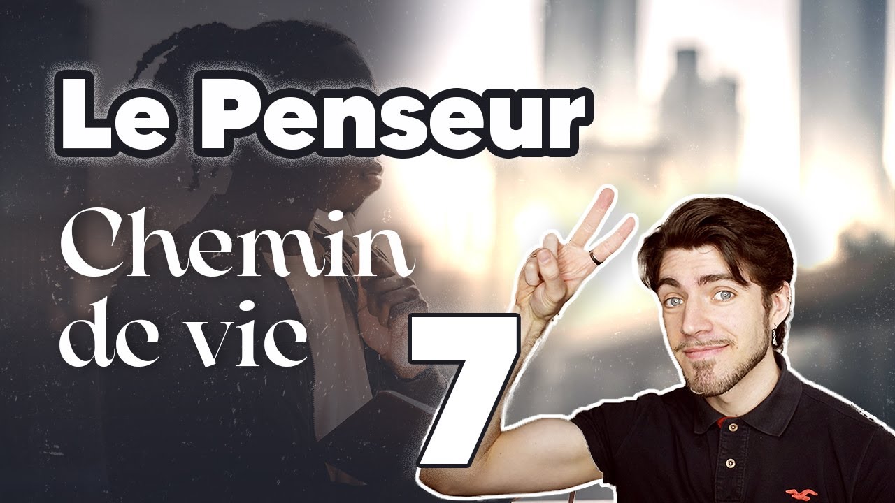 ⚫ CHEMIN DE VIE 7 : Le PENSEUR 🤔 | #NUMEROLOGIE ⚪️