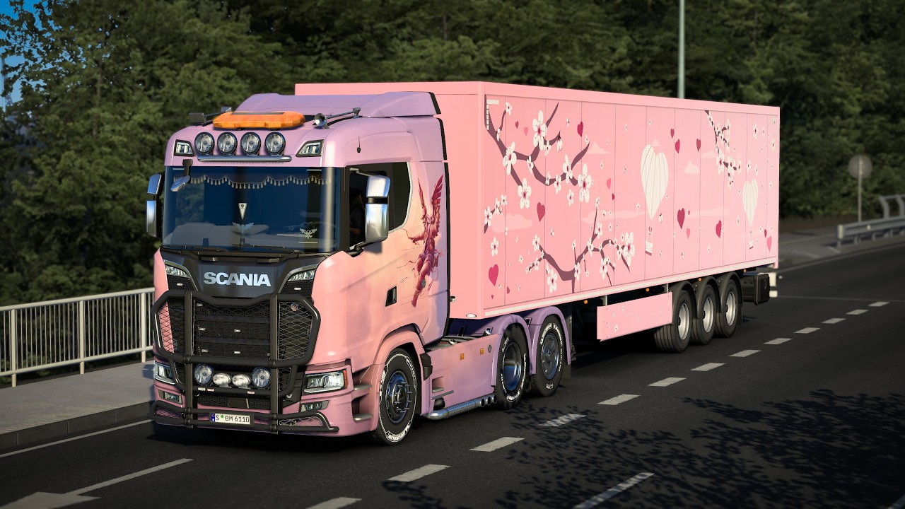 ETS2 | Scania 770S Open pipe | Zadar - Terni