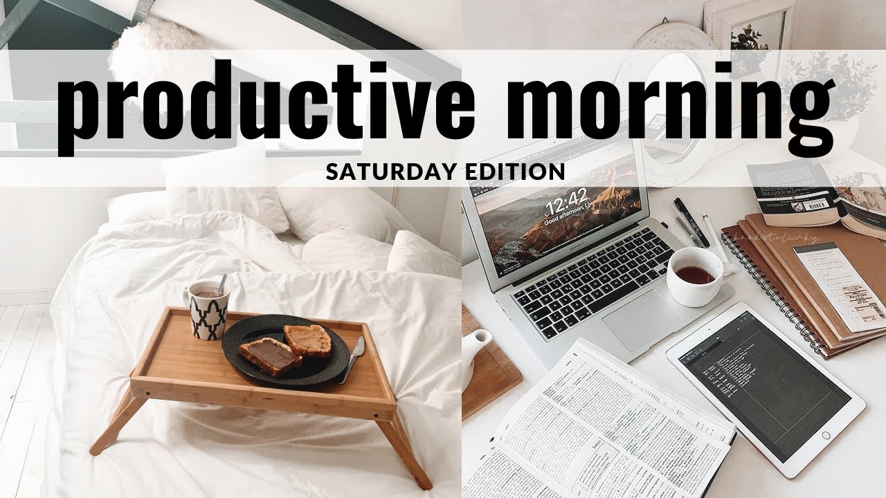 my productive morning