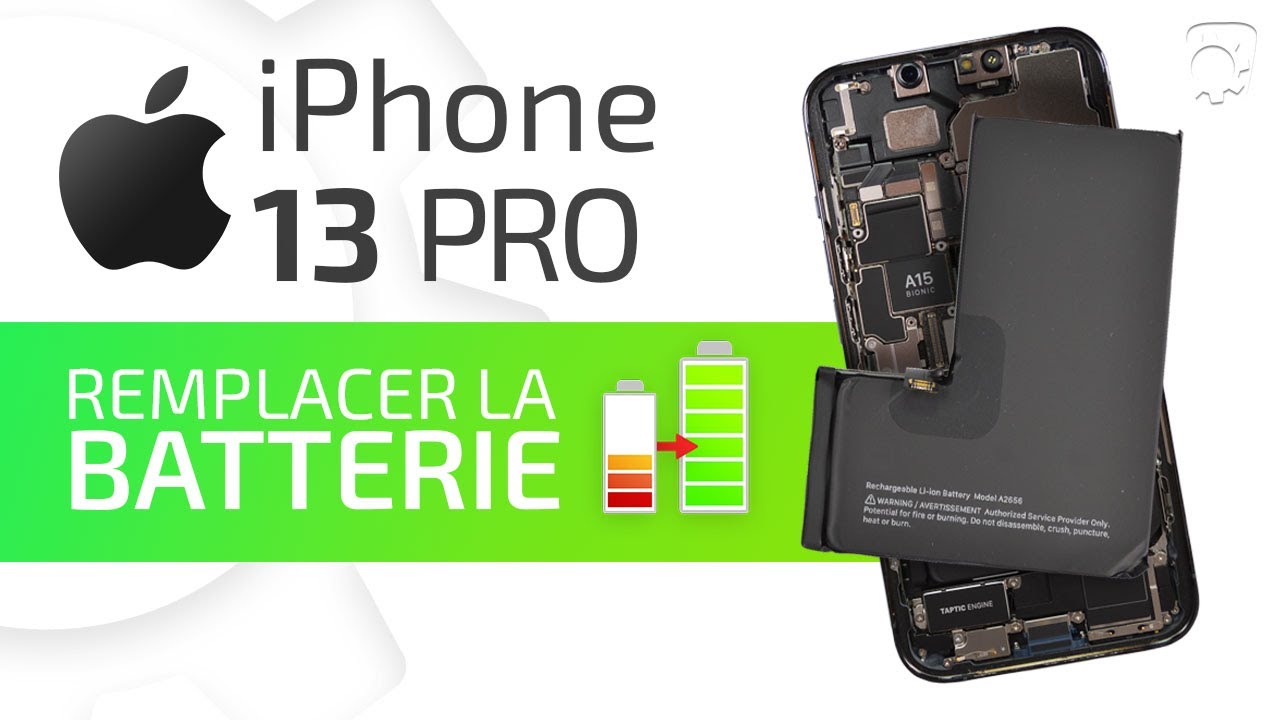 Comment changer la batterie de l'iPhone 13 Pro : Tuto Brico-phone