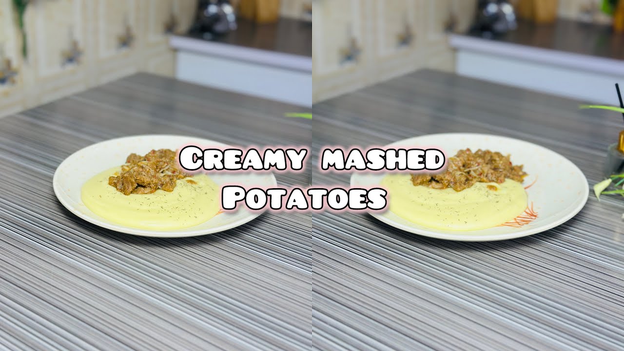 Creamy mashed potatoes at home// simple mashed potatoes recipe 