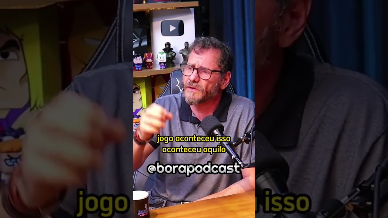 Eu tenho raiva de bajula&ccedil;&atilde;o na entrevista coletiva! Bob Faria no Bora Podcast 🎙️ #shorts