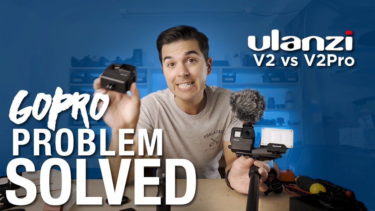 GoPro vlog PROBLEM SOLVED - Ulanzi V2 Pro Cage
