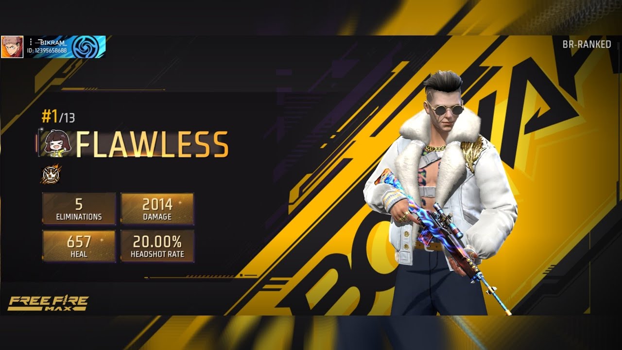 Free Fire MAX | BR Ranked Gameplay | #booyah #freefire 