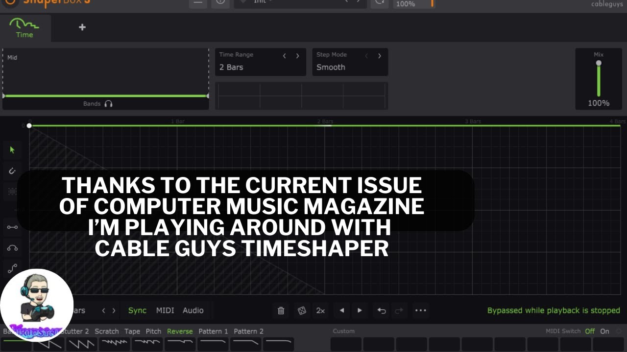 CableGuys TimeShaper, playing with it, making Noise