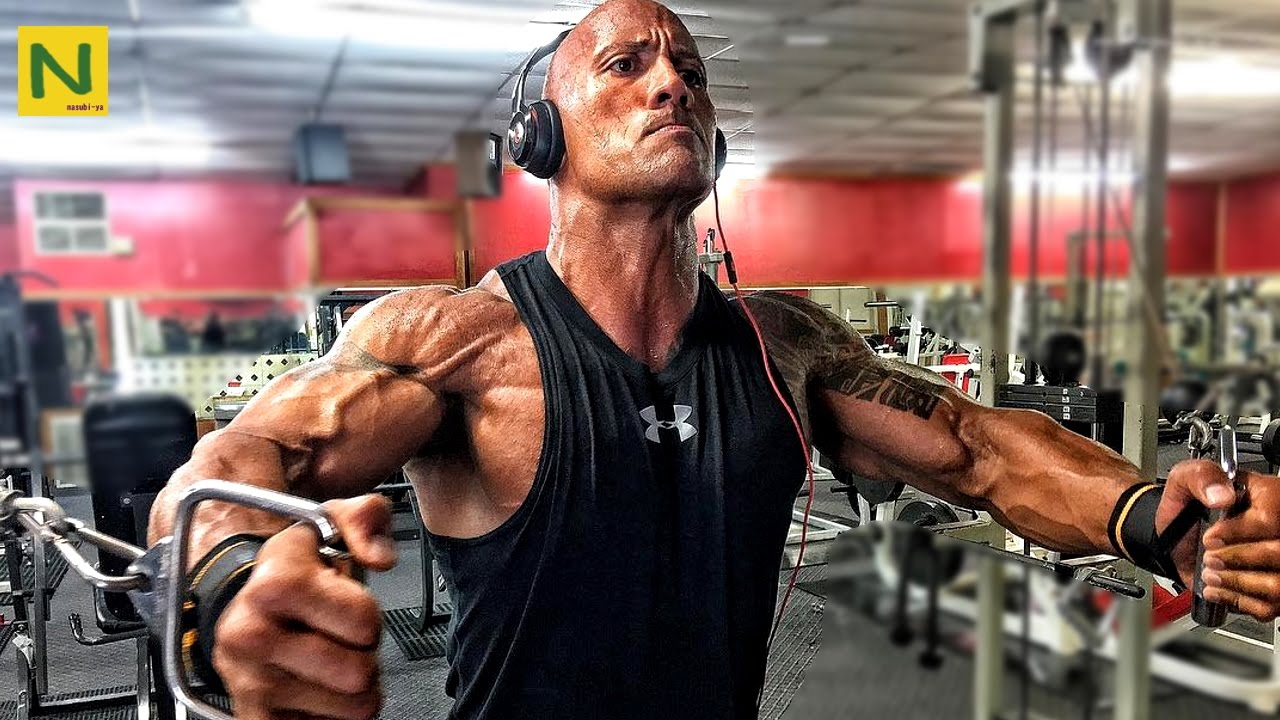 これは男前！ザ・ロックのワークアウト(筋トレ)【プロレス】 【 ドウェイン・ジョンソン】