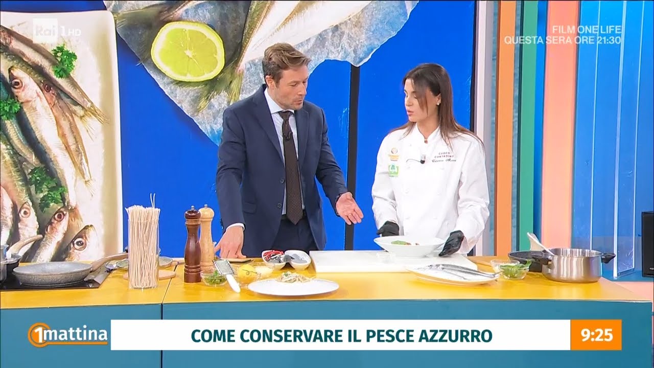 Il pesce azzurro: patrimonio dei mari italiani - Unomattina 11/02/2026