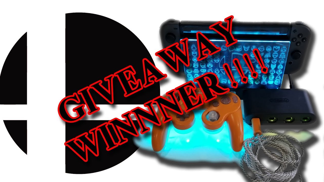 Reactive Gamecube Controller LED Mod for Super Smash Bros Ultimate?! Giveaway Winner