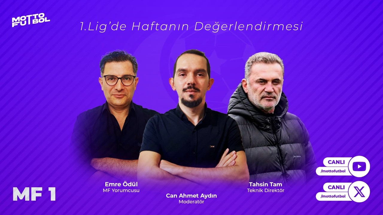 Tahsin Tam ile 1. Lig 25. Hafta Değerlendirmesi / Erzurumspor zirvenin sahibi, Erokspor çıkışta!