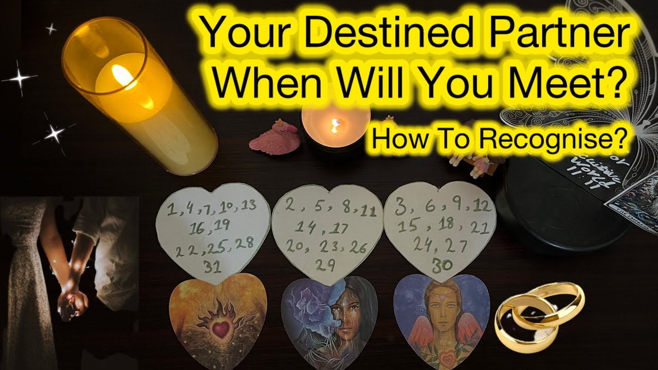 Your Destined Partner!When Will You Meet?How To Recognise Them?Timeless Tarot Reading 
