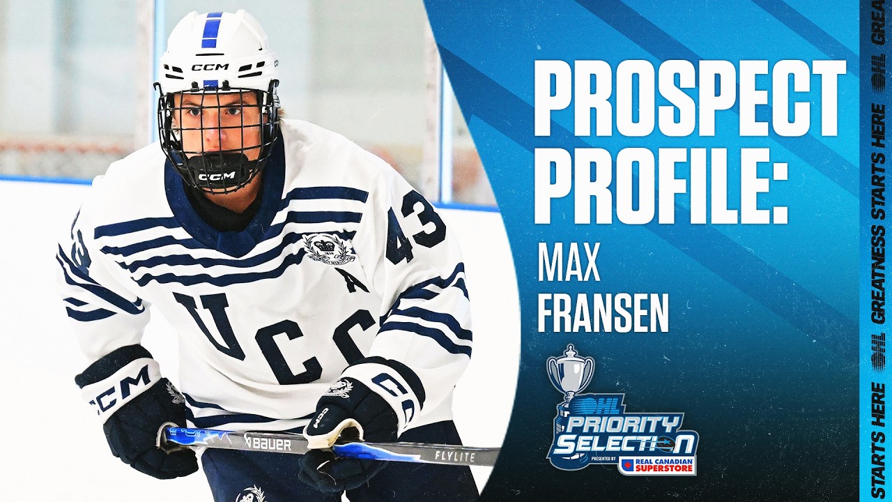 OHL Draft Prospect Profile: Max Fransen