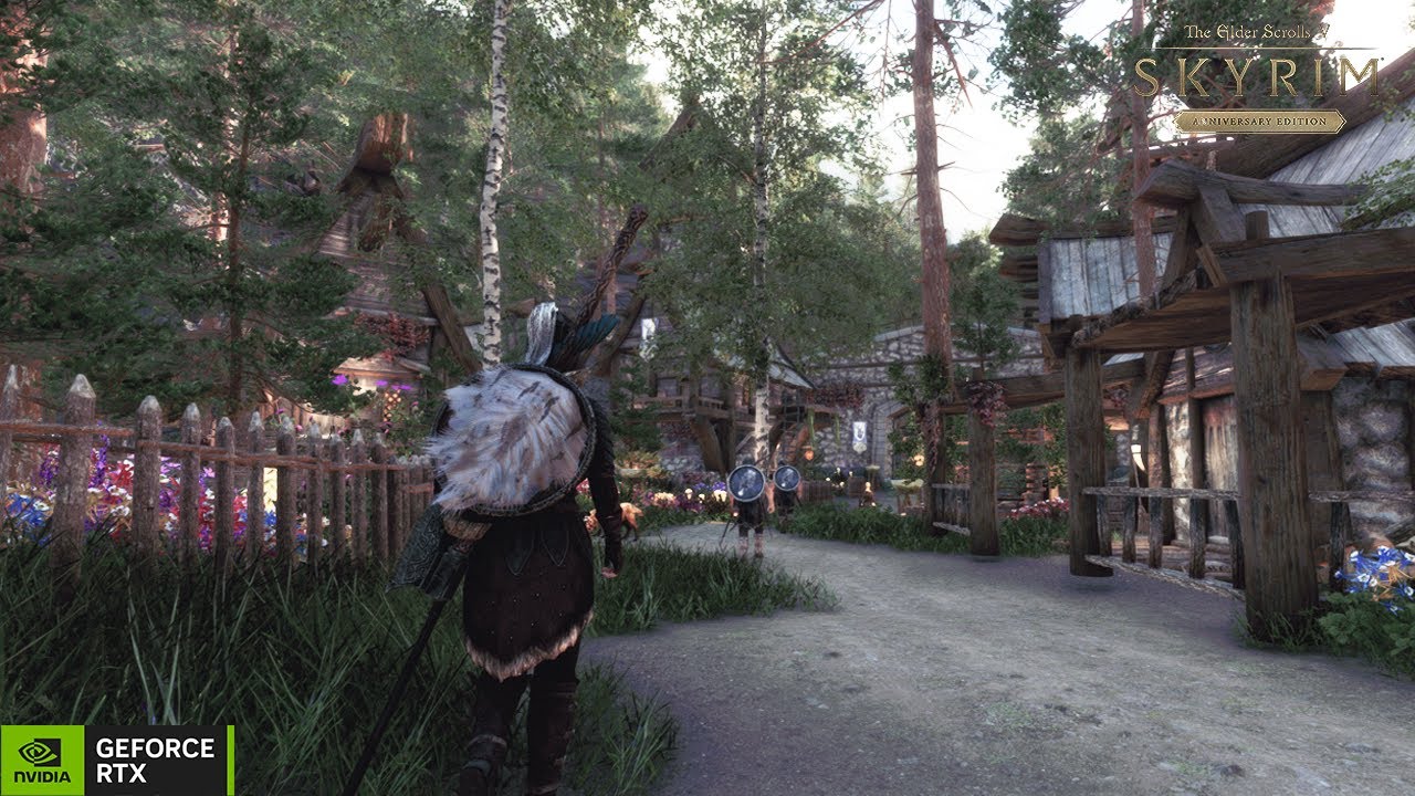 [4K] - Skyrim Best Next-Gen Insane Natural & Realistic Modded Graphics!