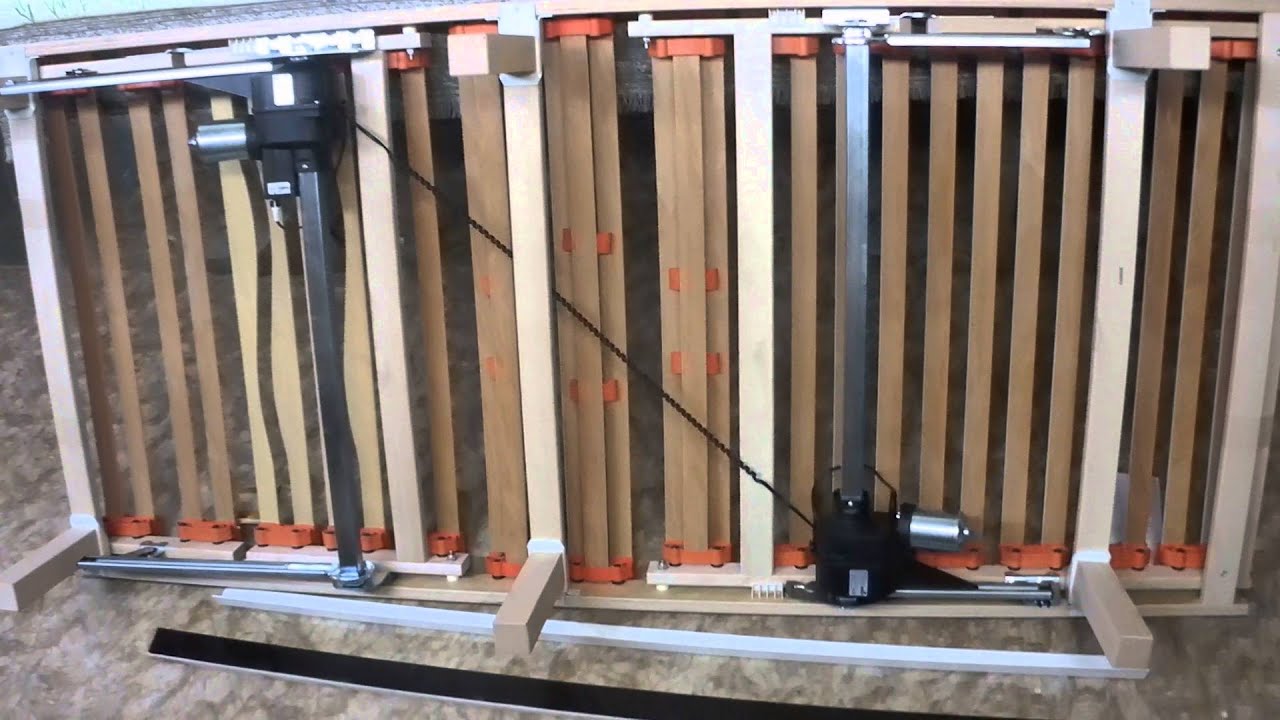 Matrace studená HR pěna (VIDEO č.1, r. 2016) - objemová hmotnost 50,55,40kg/m3 a lamelové rošty .