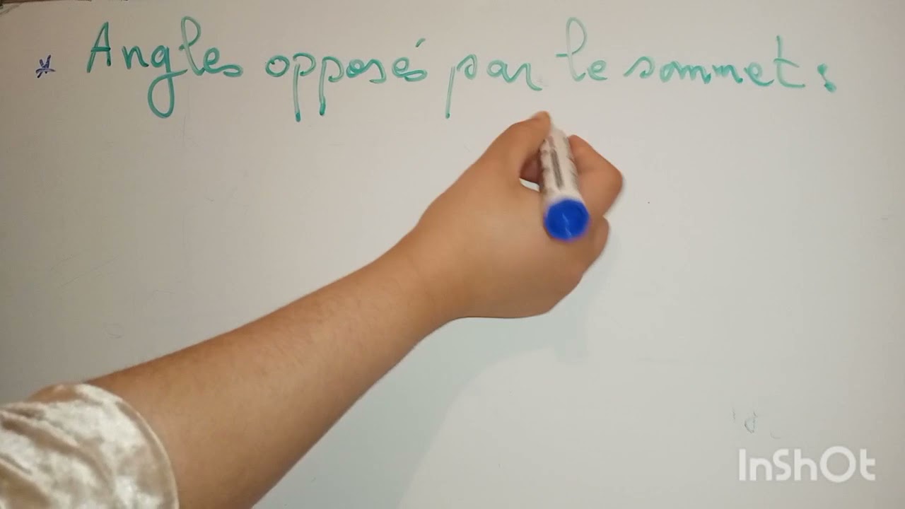Sécantes à deux droites parallèles et angles رياضيات الاولى اعدادي بالفرنسية مترجمة الدورة التانية