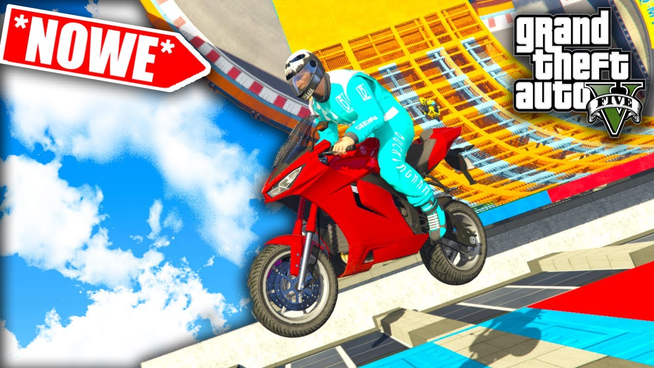 NOWY motocykl na PARKOURZE! *NOWE* - GTA 5 Online - Shepard, Hogaty, Sylo & Pax