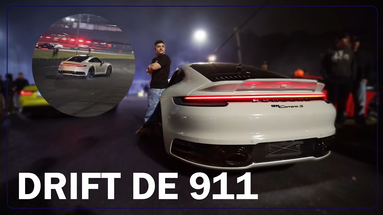 ACELEREI MINHA PORSCHE 911 DE 600CV E BMW M5 V10 500CV DE LADO NO EVENTO!!🔥