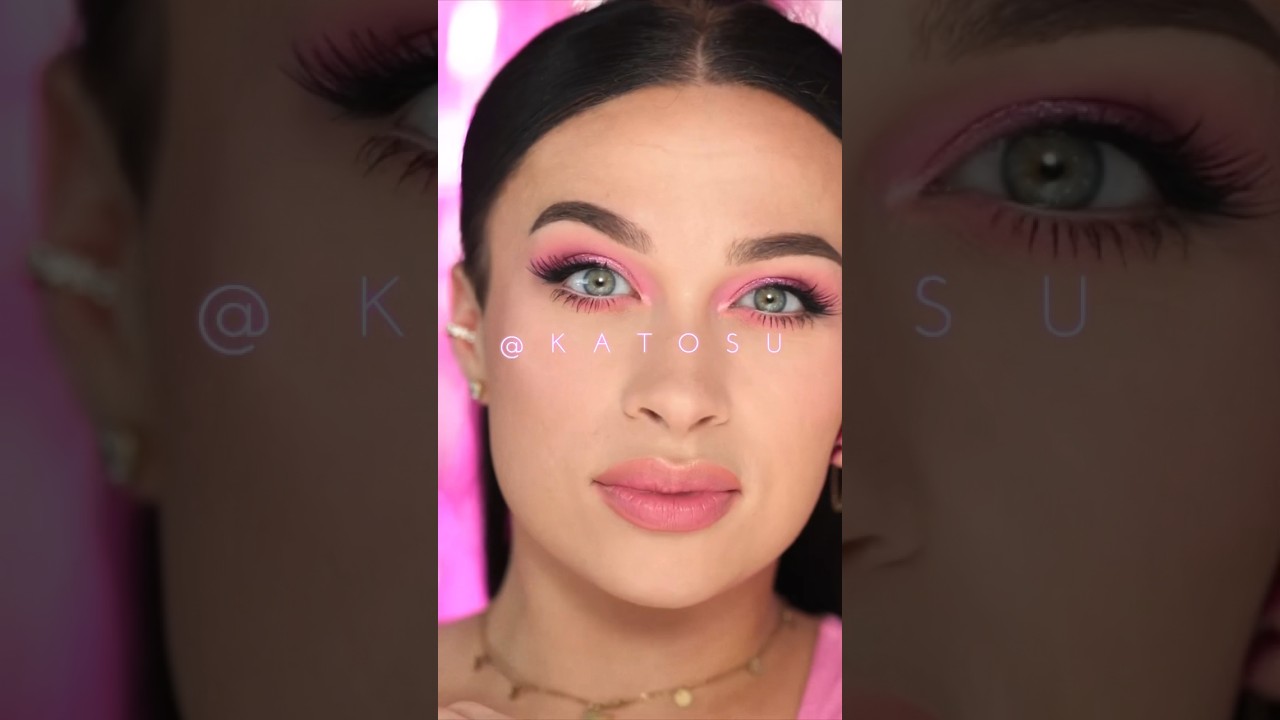 🩷 Na r&oacute;żowo ! 💕 Makijaż inspirowany Barbie 👛👑👙🎀 #pink #makeup #tutorial #katosu #howto #beauty