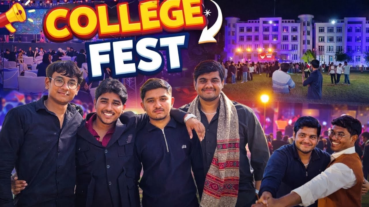 Fest at Aravli college❤️ #pawan_thakur_vlogs #vlog #collegevlog #collegefest 