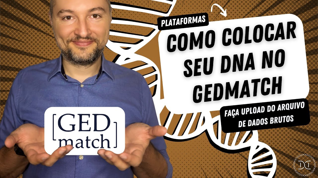 GEDmatch: como fazer upload do arquivo de dados brutos de DNA