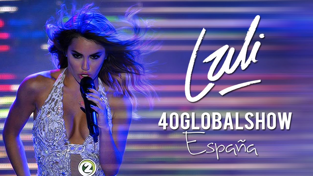 Nota Lali Esposito para 40 Global Show (40 Principales) 24/01/16
