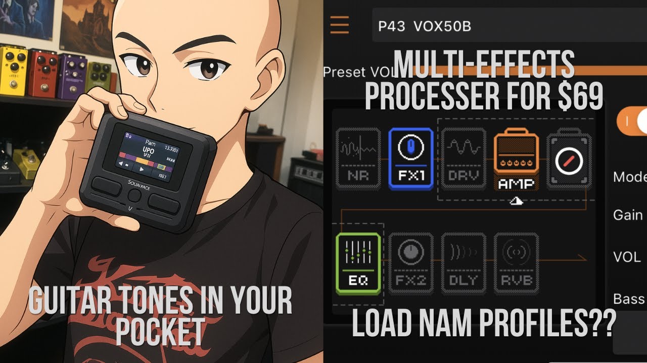 Получите металлический тон с помощью Sonicake Pocket Master
