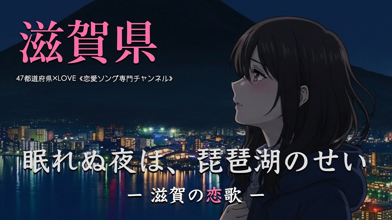 【滋賀の恋歌】眠れぬ夜は、琵琶湖のせい