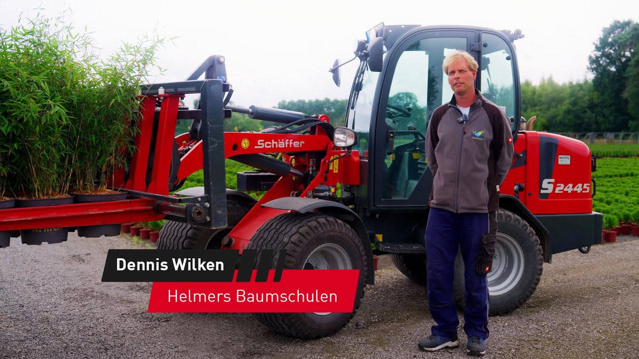 Schäffer Radlader 2445 S  – Baumschul-Spezial-Kundenstimme