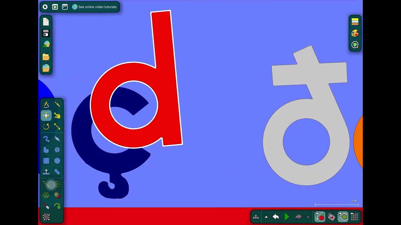 Alphabet cyber band 1
