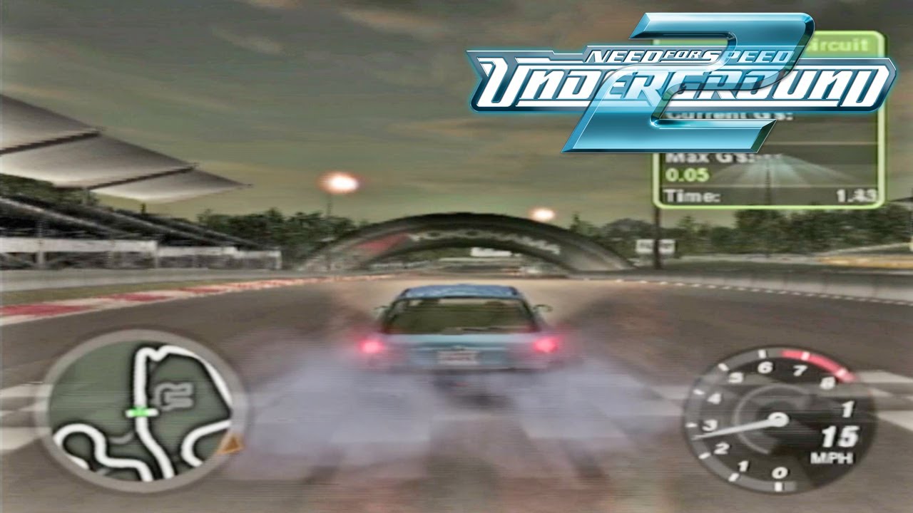 My First Need for Speed: Underground 2 Video (Career: Test Run Circuit) | PS2