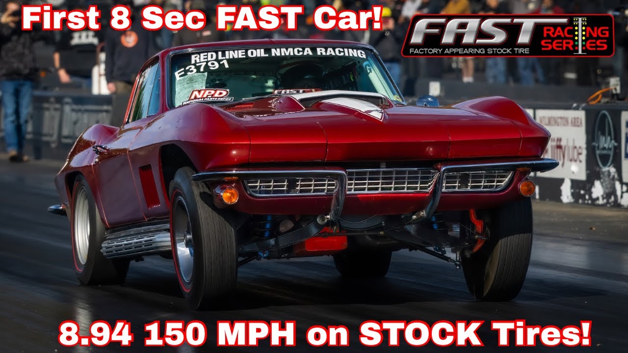RECORD Breaking 8 SECOND Stock Appearing 67 L88 Corvette! FAST Racing Series