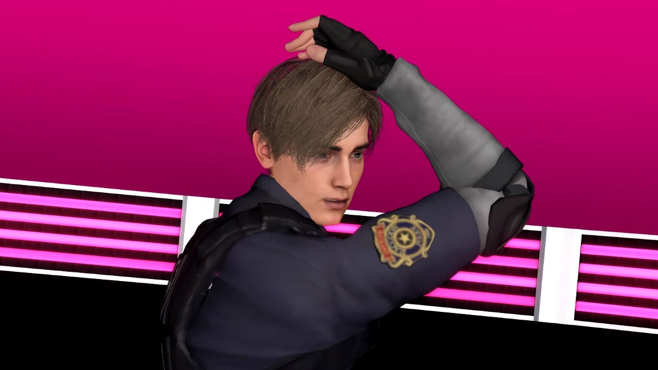 [MMD] ENHYPEN Bad Desire - Leon Kennedy kpop dance Resident Evil バイオハザード レオン・スコット・ケネディ