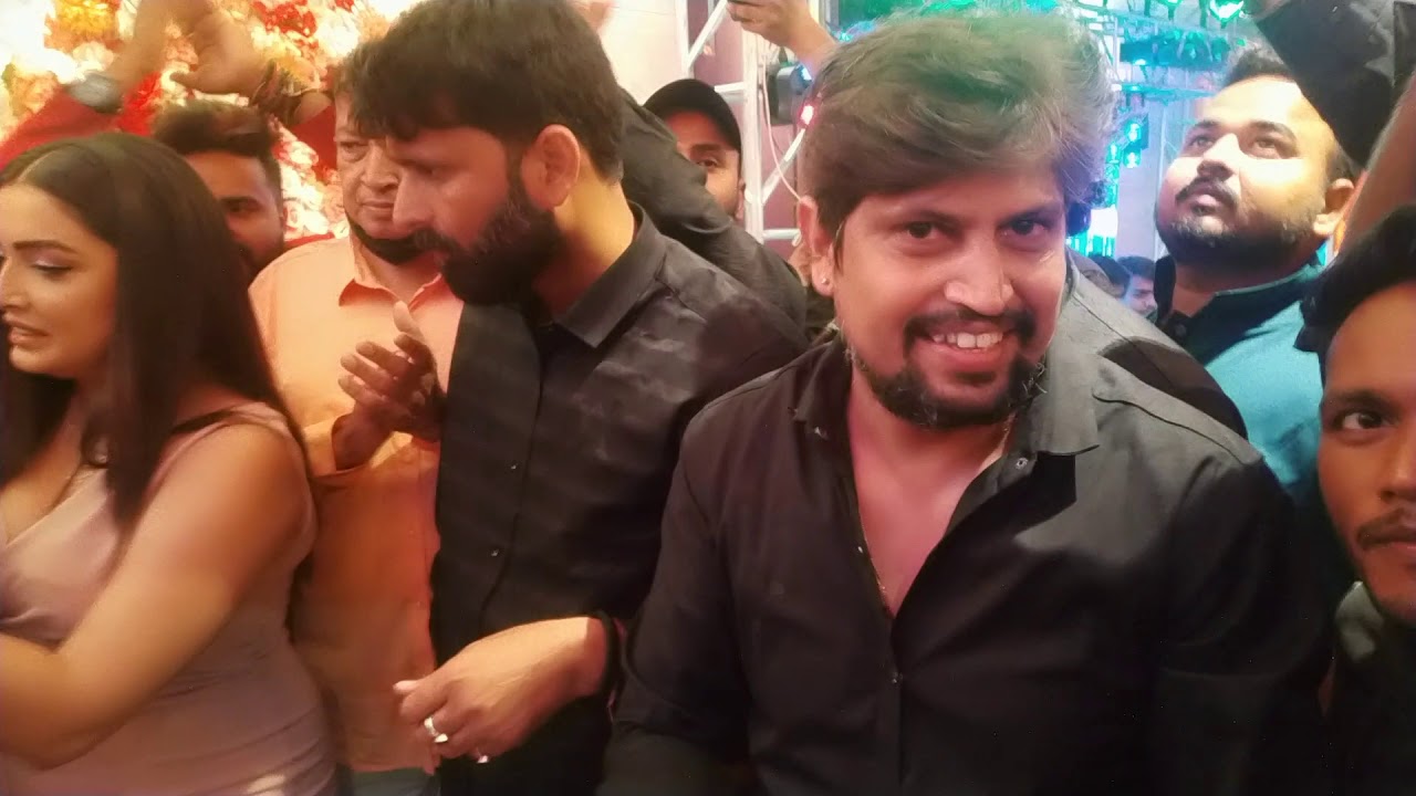 #Khesari lal Yadav and #amrapali dubey birthday party #Rohitsah 2021 prayagraj aashiqui movie