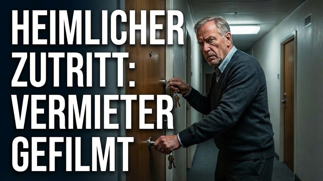 Vermieter betritt Wohnung heimlich – Darf er das?