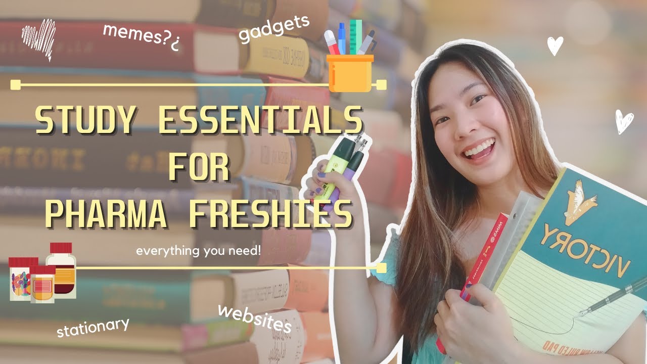 STUDY ESSENTIALS FOR PHARMACY FRESHMEN 💊📚 (stationary, gadgets, tips, and more!) | Philippines