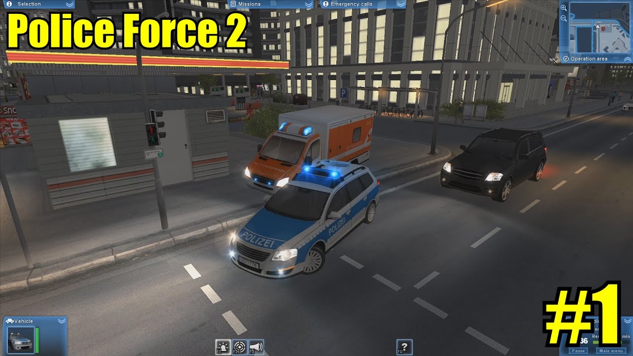 Police Force 2 Gameplay #1: Uniform ; Day Shift