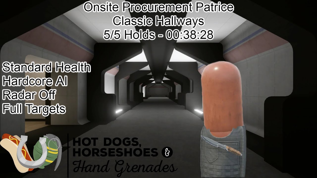 H3VR / Take and Hold / Onsite Procurement Patrice / Classic Hallways