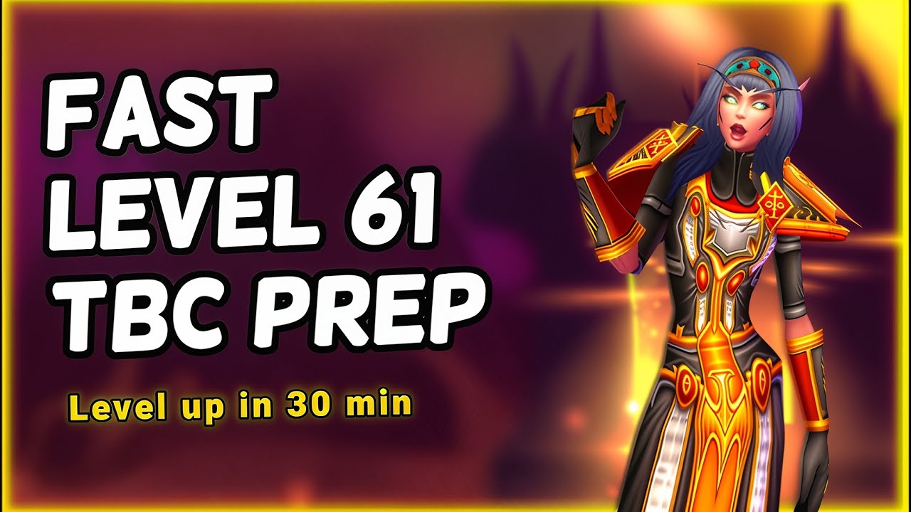 Quest Preparation for Quick Leveling in TBC Classic