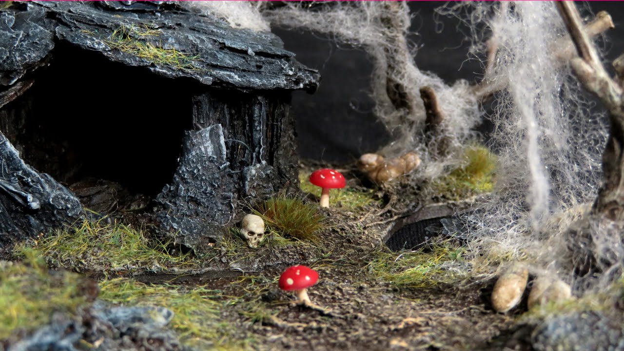 Dark Forest - A Quick Terrain Project for D&D