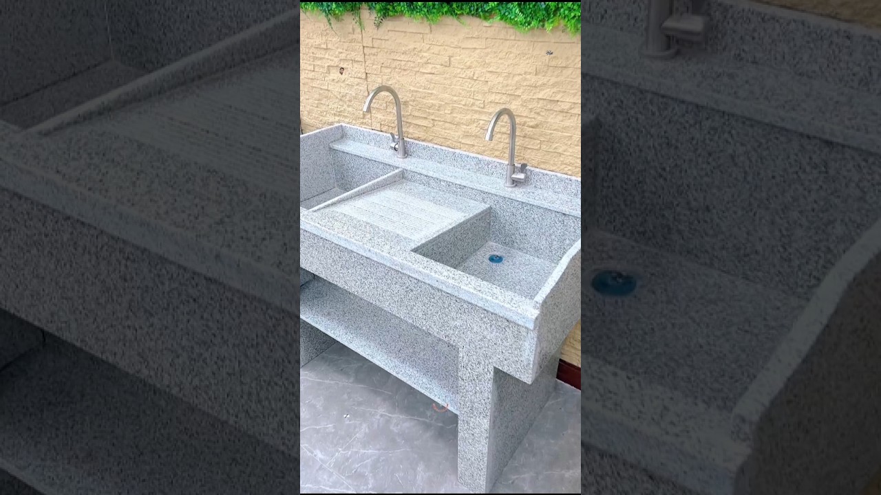 Solid Stone Sink for Laundry | Strong, Stylish & Timeless