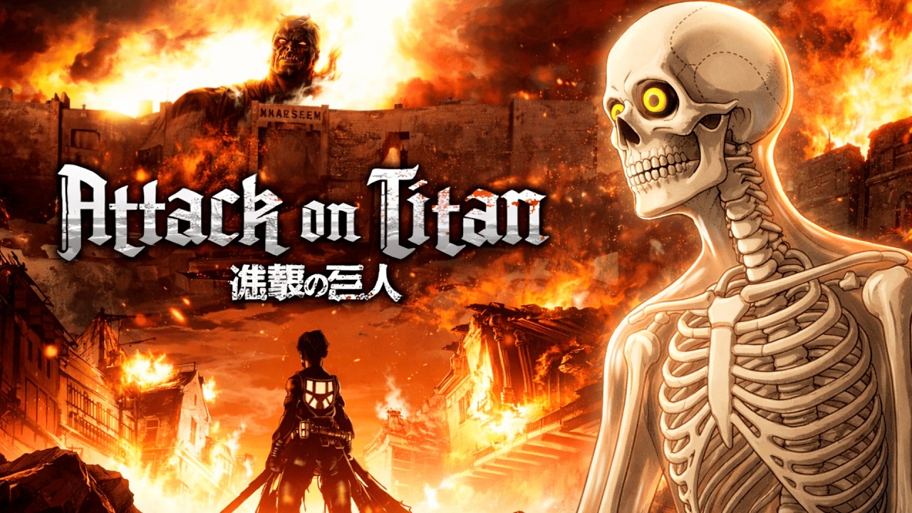 ¿Cuanto durarias en Attack of titan... si fuera la vida real?💀🧱