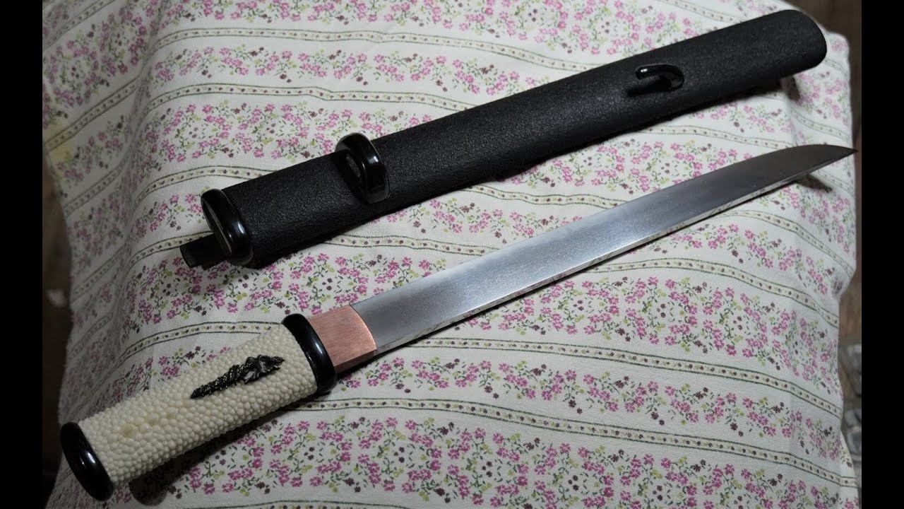 Katana making - tanto production in the Bizen Ichimonji style. The whole process.