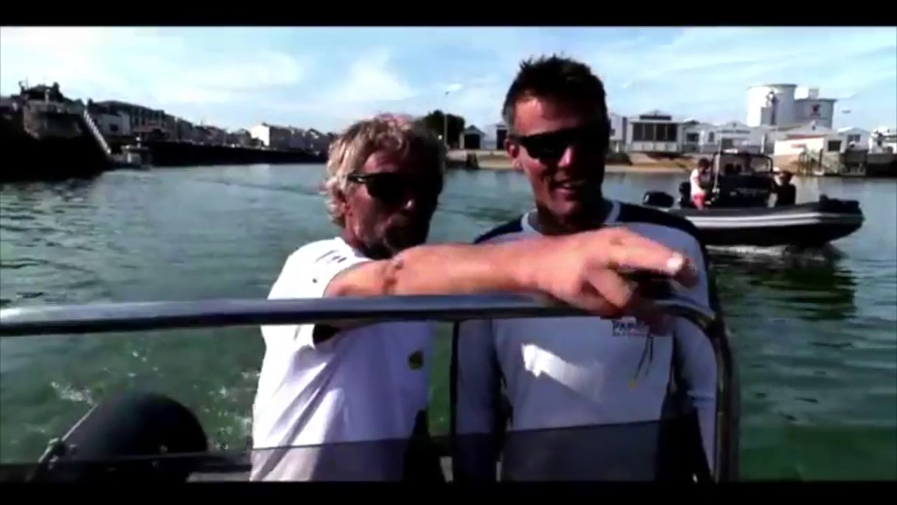 Rencontre Bernard Stamm et Aurélien Ducroz
