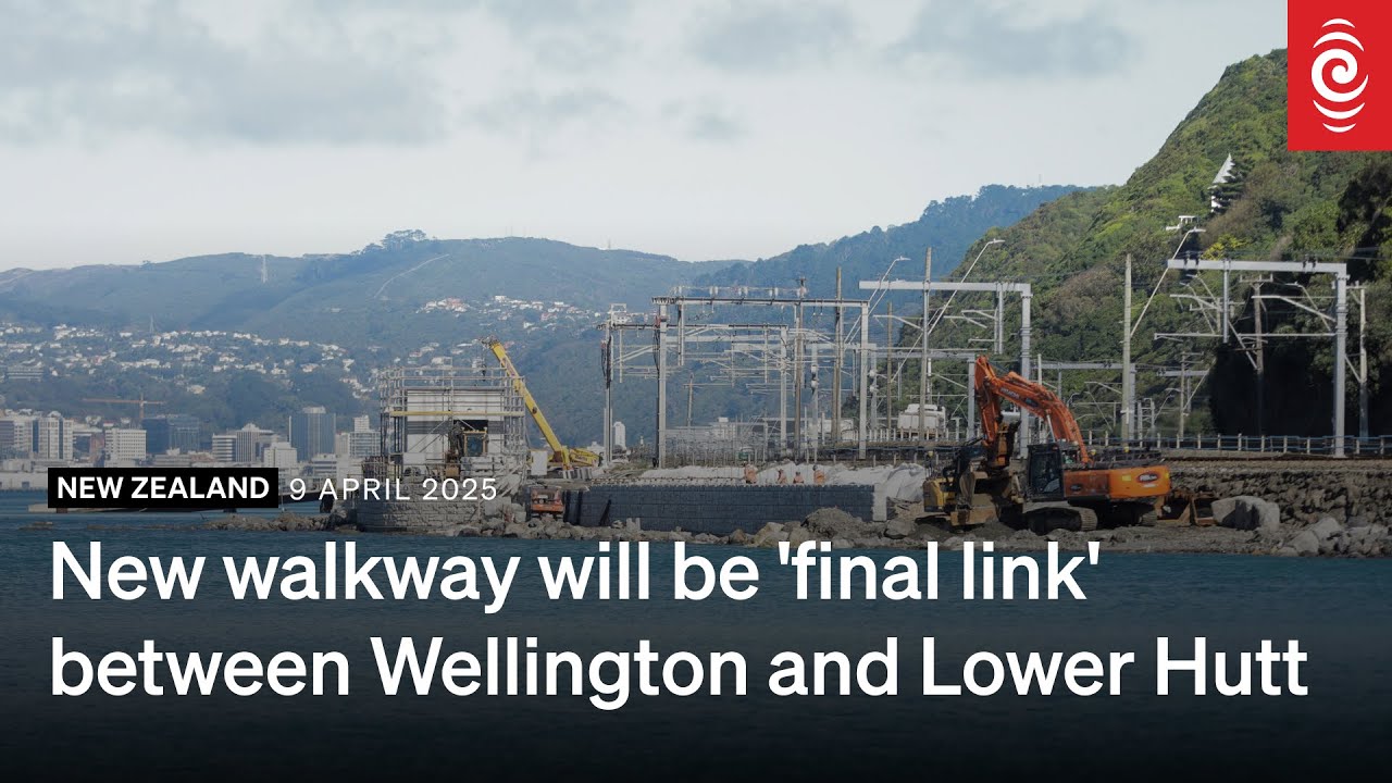 New walkway will be 'final link' between Wellington and Lower Hutt | RNZ