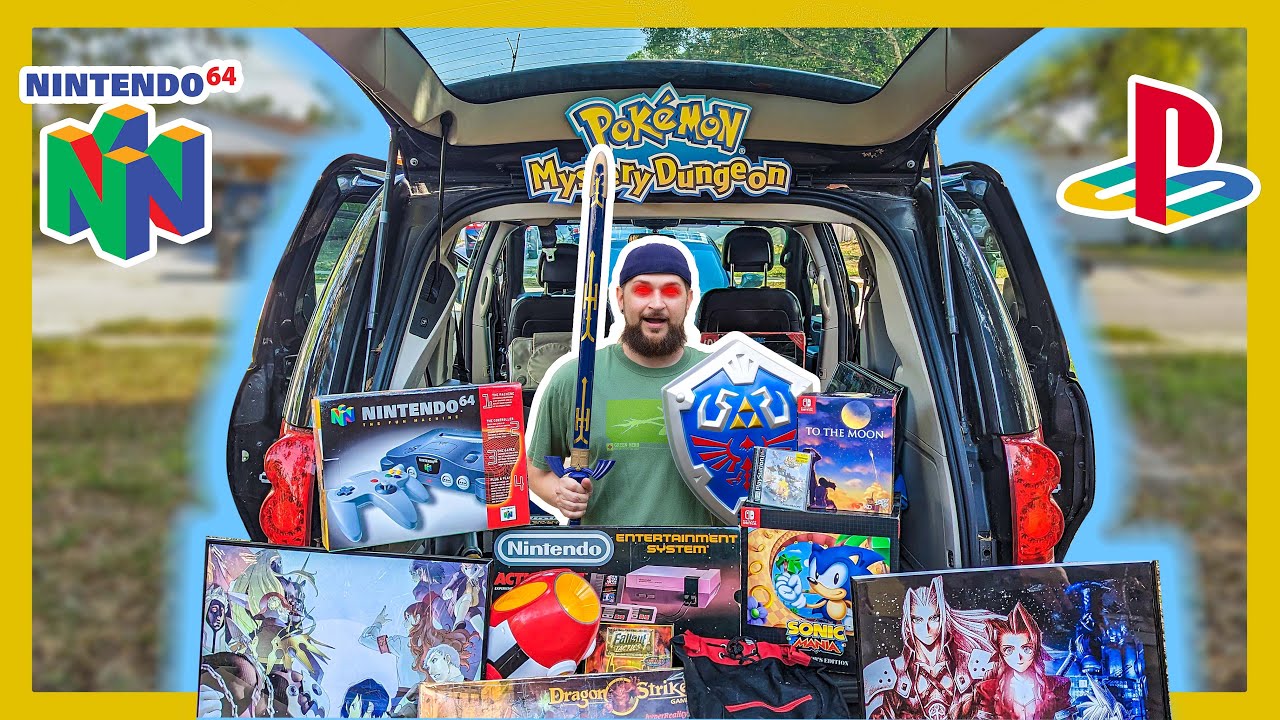 EPIC game find FILLED my van!