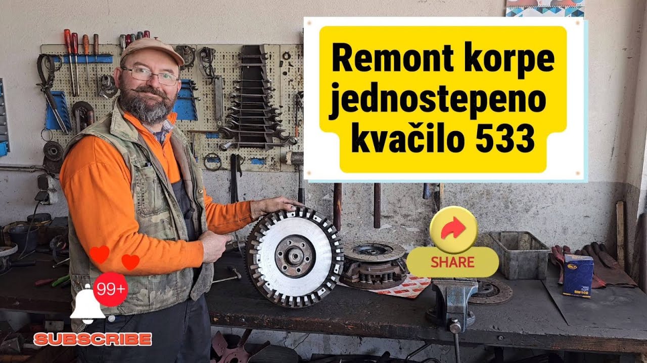 Remont korpe jednostepeno kvačilo 533