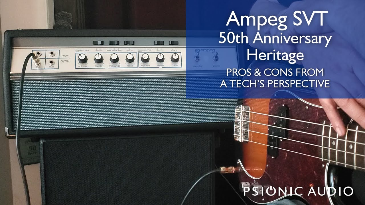 Honest Review: Ampeg 50th Anniversary Heritage SVT
