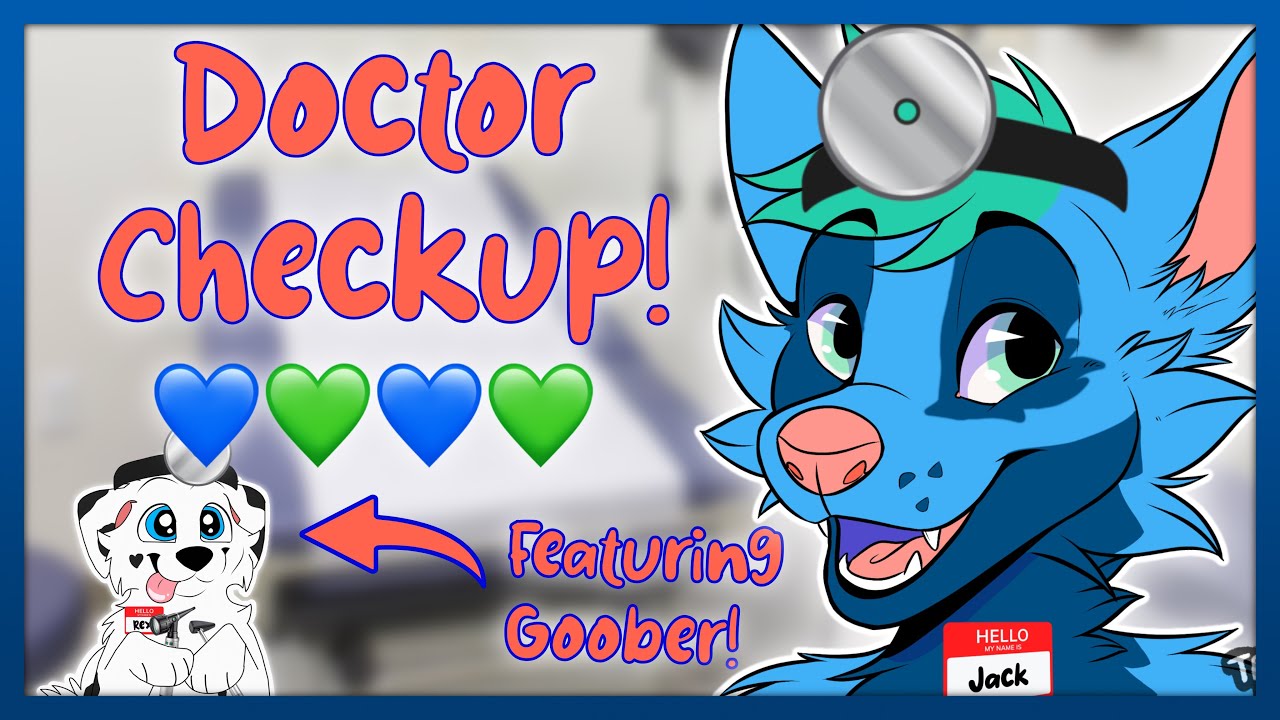 [Furry ASMR] Doctor Jack and Rex Give You A Checkup! 💙💚 [M4A] [Writing Sounds] [Soft Spoken]