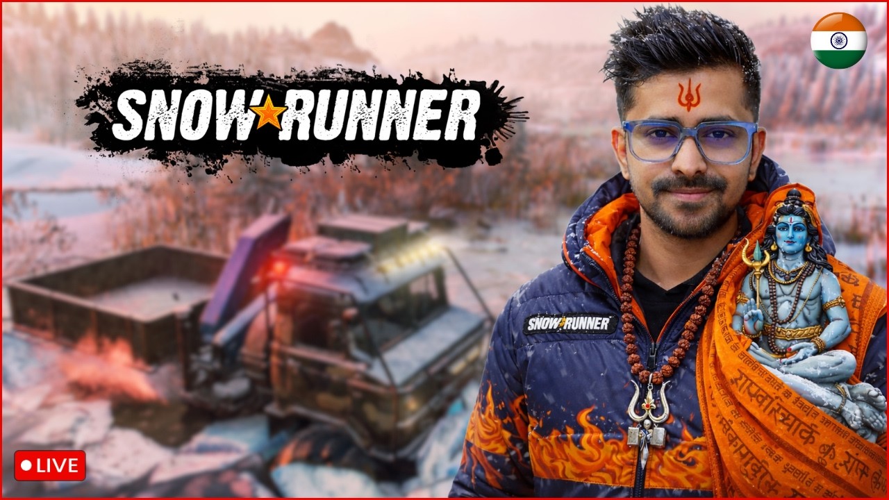 🙏❤️ Happy Maha Shivratri 🙏❤️ lets Play SnowRunner Lets Go GG #345.
